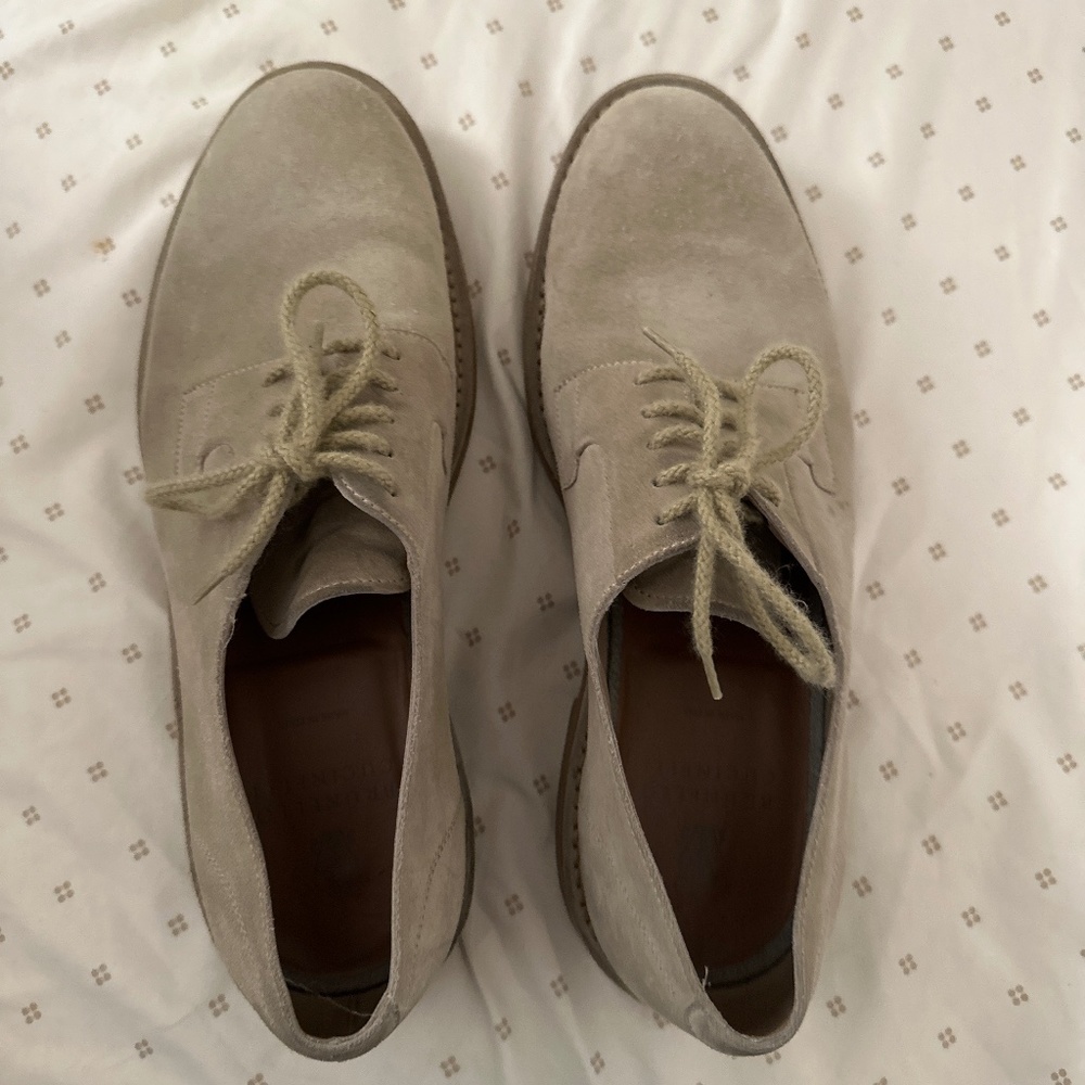 Brunelli Cucunelli Suede Lace-up Size 11!!!
